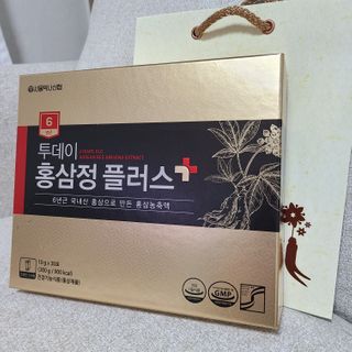 서울약사신협_투데이홍삼정플러스스틱_10g x 30포 — 5점을 준 리뷰어가 2021년 1월 올린 사용 사진