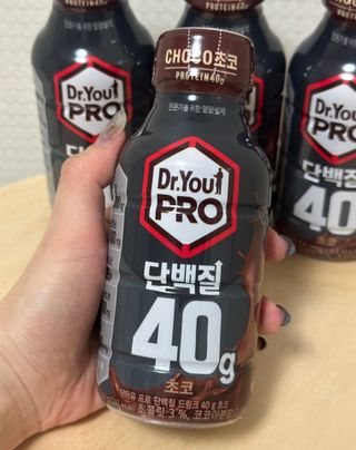 닥터유 프로 단백질 드링크 40g 초코 닥터유 프로 단백질드링크 40g 초코 — 4.5점을 준 리뷰어가 2024년 8월 올린 사용 사진