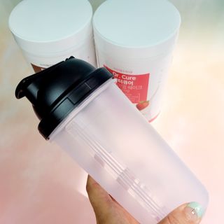 뉴트리션팩토리 닥터큐어 프리미엄쉐이크 다이어트쉐이크 — 4점을 준 리뷰어가 2021년 9월 올린 사용 사진