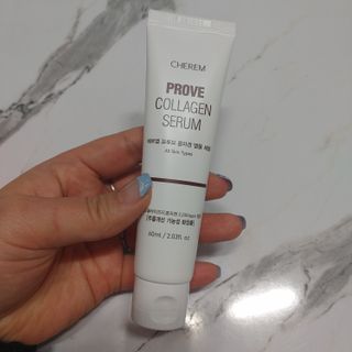 체르엠  프루브 콜라겐 앰플세럼 60ml 1병 — 5점을 준 리뷰어가 2022년 2월 올린 사용 사진