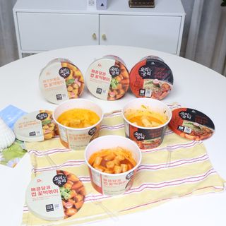 프리 [요리궁리] 타입 B (매콤,치즈,매콤까르보) 꽃떡볶이 6개입 세트 — 5점을 준 리뷰어가 2024년 12월 올린 사용 사진