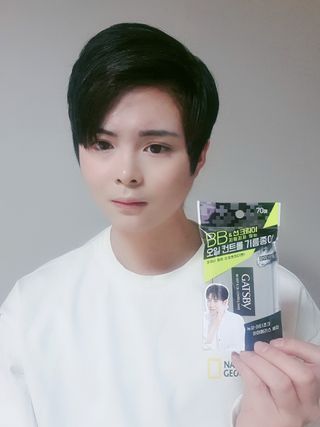 [갸스비] 메이크업은 그대로, 피지만 쏙 - BB킵 오일컨트롤 파우더 페이퍼 — 5점을 준 리뷰어가 2021년 10월 올린 사용 사진