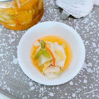 셰프애찬 단호박 백김치 1kg — 5점을 준 리뷰어가 2022년 10월 올린 사용 사진