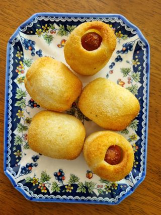 Dog&Ball 독앤볼 [Dog&Ball] 미니찹쌀볼도그 찹쌀치즈볼 — 5점을 준 리뷰어가 2021년 8월 올린 사용 사진