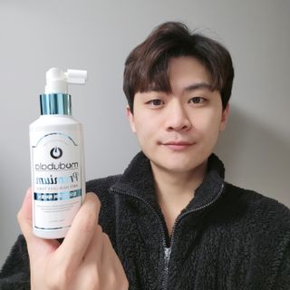 모두발라 탈모집중케어 헤어토닉 — 5점을 준 리뷰어가 2022년 1월 올린 사용 사진