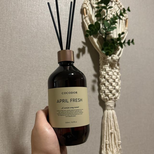 [코코도르] 프리미엄디퓨저500ml_2개입 1ea+리필액500ml*2ea+신향 리필액 200ml*1ea 리뷰 사진