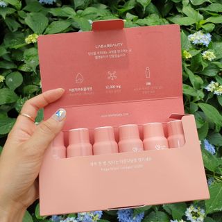 랩앤뷰티 메가 벨벳 콜라겐 12000 — 5점을 준 리뷰어가 2021년 6월 올린 사용 사진