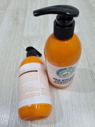 썸헤어 / SUMHAIR 썸헤어 실크 볼륨 샴푸+트리트먼트 프룻자스민티 — 5점을 준 리뷰어가 2021년 5월 올린 사용 사진