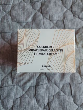 피부미 골드베릴 미라클페어 세레이징 퍼밍 크림 50ml — 5점을 준 리뷰어가 2021년 9월 올린 사용 사진