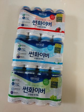 LIVE 매일바이오 썬화이버 드링킹 요거트 — 5점을 준 리뷰어가 2022년 8월 올린 사용 사진