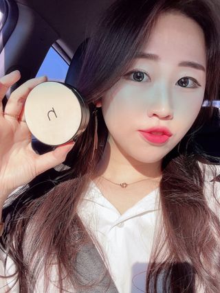 하멜 비건 아쿠아 글로우 제로핏 쿠션 — 4.5점을 준 리뷰어가 2022년 9월 올린 사용 사진