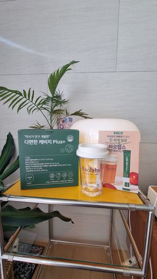 바오랩스 다편한 캐비지 사과키위양배추즙 — 5점을 준 리뷰어가 2023년 11월 올린 사용 사진