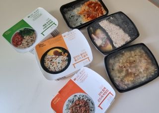 직탁 식단관리 3종 도시락(꼬막 듬뿍 곤드레비빔밥, 알리오올리오 불고기오믈렛, 매콤쭈꾸미 시래기유채밥) — 5점을 준 리뷰어가 2022년 7월 올린 사용 사진