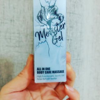 [바록스] 류현진 올인원 바디릴렉싱 몬스터겔 50ml — 5점을 준 리뷰어가 2021년 5월 올린 사용 사진