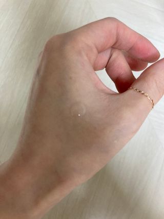 프로젝트오늘 제주 동백 비건 앰플 — 5점을 준 리뷰어가 2021년 12월 올린 사용 사진