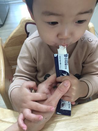 키즈텐플러스 연세 키즈텐 플러스 1개월 — 5점을 준 리뷰어가 2021년 3월 올린 사용 사진