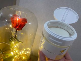 랑벨 비타 에너지 잡티 앰플 패드 65매 (투명하고 밝은 얼굴 광채패드) — 5점을 준 리뷰어가 2022년 6월 올린 사용 사진