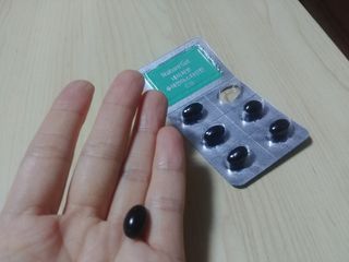네이처셋 루테인 아스타잔틴 캡슐 1개월분 — 4.5점을 준 리뷰어가 2021년 7월 올린 사용 사진