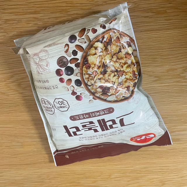씨알로 그래놀라 2종 후르츠+크랜베리 아몬드 리뷰 사진