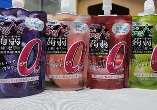 ORIHIRO 오리히로 곤약젤리 제로칼로리 130g 4종 4팩(맛별로 1팩씩) — 5점을 준 리뷰어가 2023년 1월 올린 사용 사진