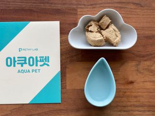 펫시랩 반려견용 액상 프리바이오틱스 아쿠아펫 — 5점을 준 리뷰어가 2021년 1월 올린 사용 사진