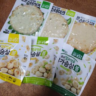굽네몰 [굽네] 탱글탱글 닭가슴살볼 3종, 닭가슴살 오븐 스테이크 3종 — 5점을 준 리뷰어가 2021년 5월 올린 사용 사진
