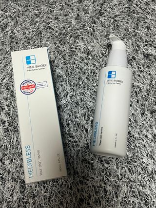 메디블레스 바이탈 베리어 로션 — 4점을 준 리뷰어가 2022년 5월 올린 사용 사진