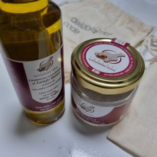 [딜리셔스코드] 타르투피 알레산드로 로시 트러플 소금 100g +트러플 오일 100ml set — 4점을 준 리뷰어가 2022년 4월 올린 사용 사진