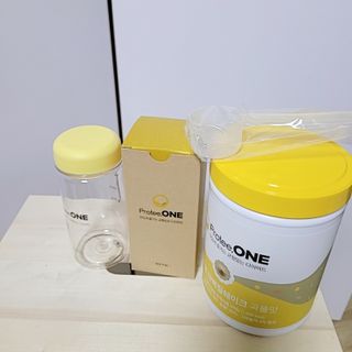 프로티원 단백질쉐이크 곡물맛 2주분 1통+보틀 — 5점을 준 리뷰어가 2021년 3월 올린 사용 사진