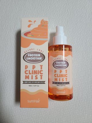 썸헤어 / SUMHAIR [썸헤어] 프로틴 스무디 클리닉 미스트 150ml — 3.5점을 준 리뷰어가 2021년 6월 올린 사용 사진
