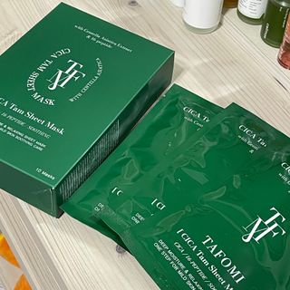 타포미 시카 탐 시트 마스크 27ml — 5점을 준 리뷰어가 2023년 1월 올린 사용 사진