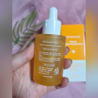 체르엠 스템앤셀 비타민 브라이트닝 에센스 30ml 1개 — 5점을 준 리뷰어가 2021년 10월 올린 사용 사진