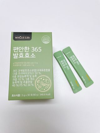 홀라이프 편안한 365 발효효소 30포 x 1박스 — 4.5점을 준 리뷰어가 2022년 8월 올린 사용 사진