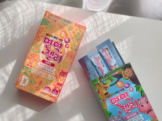다나음 셀렌에 빠진 아연면역젤리 열대과일맛+사과맛 — 5점을 준 리뷰어가 2023년 8월 올린 사용 사진
