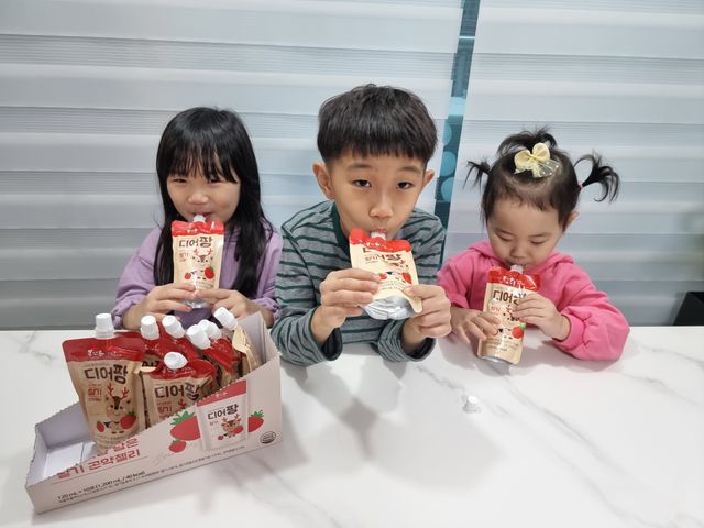 [몸엔용] 우리 아이 건강간식, 달콤한 녹용곤약젤리 디어팡 4종 리뷰 사진