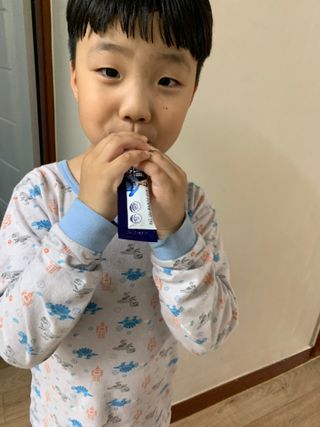 키즈텐플러스 연세 키즈텐 플러스 1개월 — 5점을 준 리뷰어가 2021년 4월 올린 사용 사진