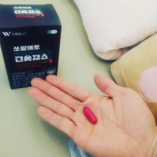 [푸름웰니스] 쏘팔메토 옥타코사놀 더솔져스 1000mg 30캡슐 — 5점을 준 리뷰어가 2021년 12월 올린 사용 사진