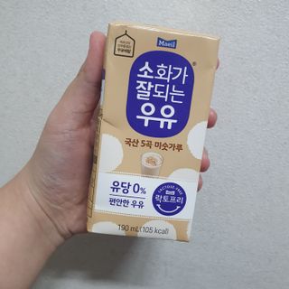 소화가 잘되는 우유 국산 5곡 미숫가루 — 5점을 준 리뷰어가 2021년 9월 올린 사용 사진