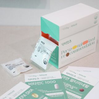 [닥터잇츠] 개인맞춤형 건강기능식품_2종 중 택 1 — 5점을 준 리뷰어가 2024년 1월 올린 사용 사진