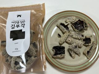 자연을담은모듬부각 — 5점을 준 리뷰어가 2022년 1월 올린 사용 사진