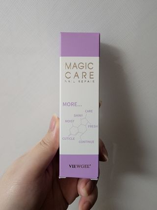 뷰젤 매직케어 네일솔루션 손발톱 보습 영양제 펜슬타입 5ml — 4점을 준 리뷰어가 2022년 3월 올린 사용 사진