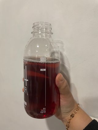 클린24시간 1BOX(5포) + 전용보틀(500ml) — 5점을 준 리뷰어가 2023년 2월 올린 사용 사진