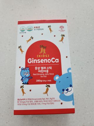 (주)닥터오레고닌 진세노카 키즈 홍삼젤리스틱 — 5점을 준 리뷰어가 2023년 8월 올린 사용 사진