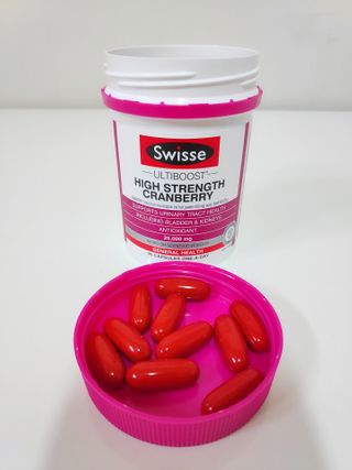 Swisse 스위스 고함량 크랜베리 25000mg 90정 — 5점을 준 리뷰어가 2021년 2월 올린 사용 사진