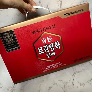 광동생활건강 [광동]진하고 깊은 풍미, 광동 보감쌍화진액 100mL * 18포 — 5점을 준 리뷰어가 2024년 6월 올린 사용 사진
