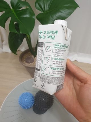 셀렉스스포츠 셀렉스 스포츠 웨이 프로틴 복숭아_ 330ml x 12팩 — 5점을 준 리뷰어가 2021년 7월 올린 사용 사진