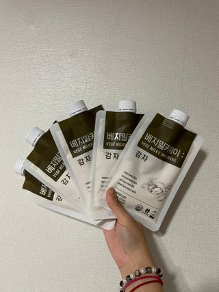 클린24시간 베지밀키웨이 감자 쉐이크 1세트 (5개) — 1점을 준 리뷰어가 2022년 9월 올린 사용 사진