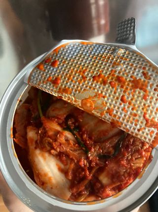 셰프애찬 알배기 겉절이 김치 1kg — 5점을 준 리뷰어가 2022년 11월 올린 사용 사진