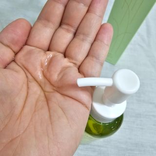 스킨큐어 산다화 순한 클렌징 동백 오일 200ml — 5점을 준 리뷰어가 2023년 5월 올린 사용 사진