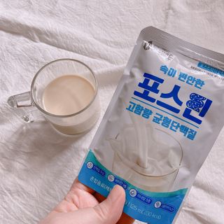 자연에온 마시는 프로틴 고함량 균형단백질 음료 포스틴 125ml 10개입 1BOX — 5점을 준 리뷰어가 2021년 4월 올린 사용 사진